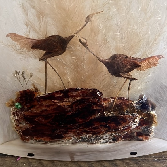 Acrylic nature art scene by Robert & Christull Sheath 1978 - Picture 2 of 11